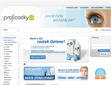 Tablet Screenshot of proficocky.cz
